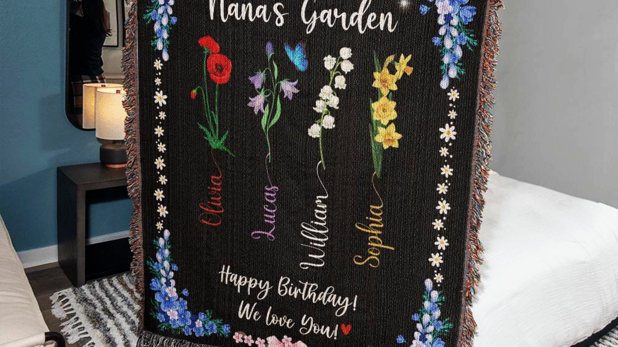 Great Personalized Gifts: Custom Woven Blankets