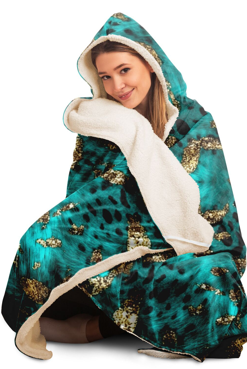 comfy hooded blanket