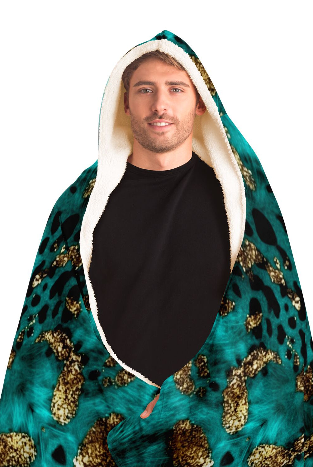 comfy cozy hooded blanket