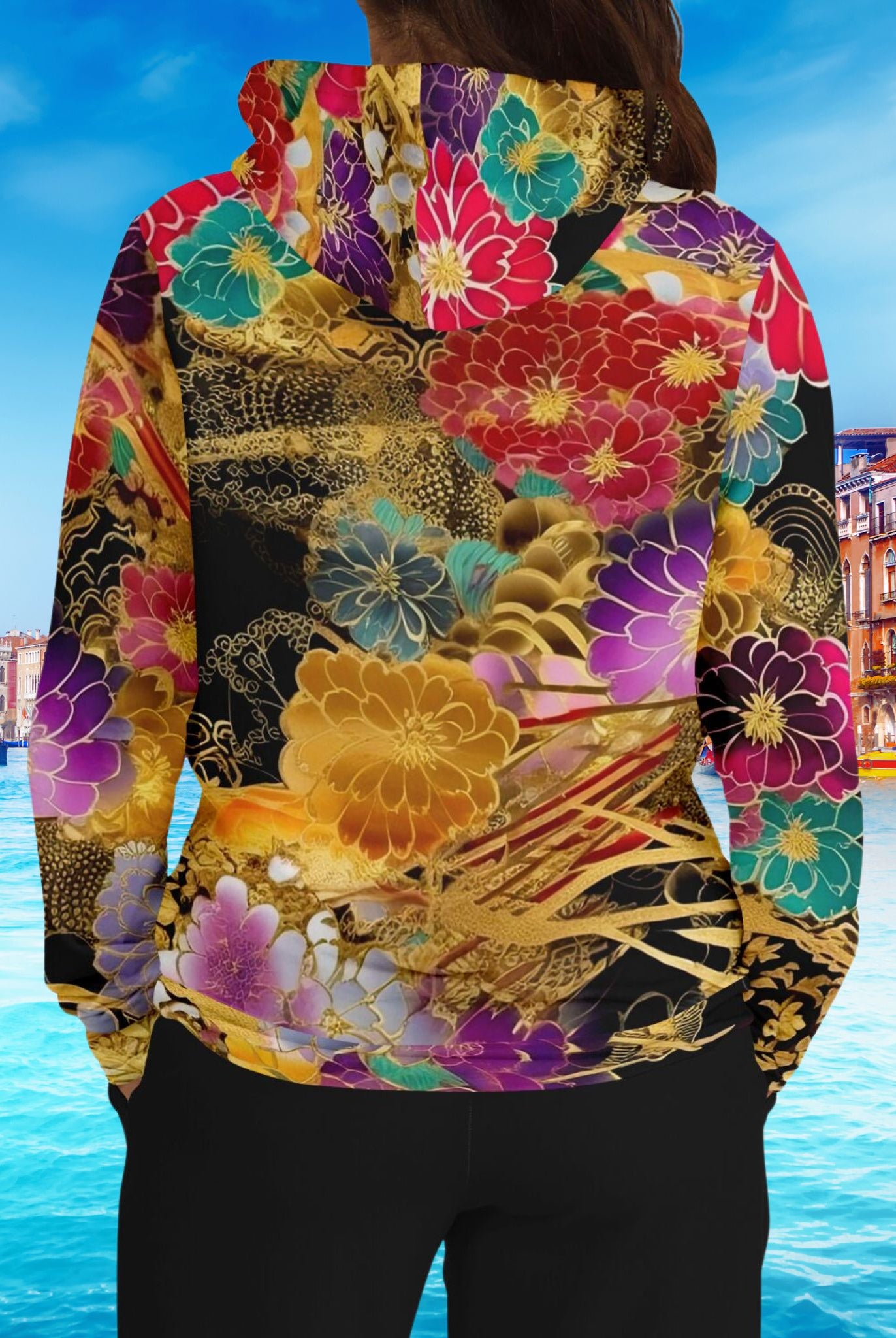 Japan Tokyo fashion hoodie for women