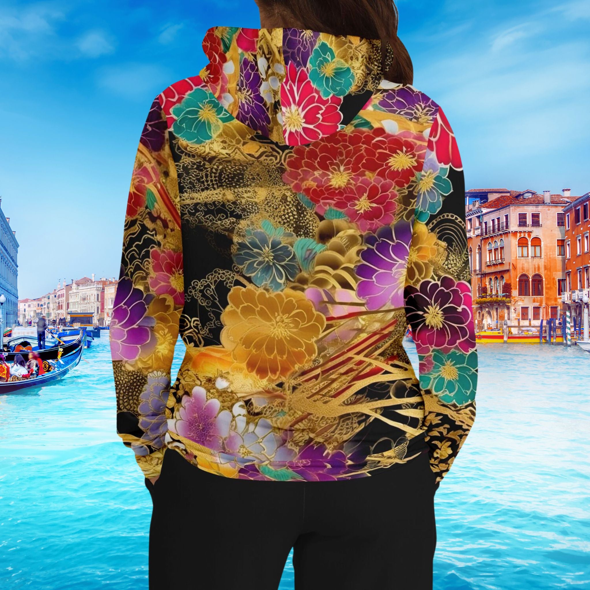 Japan Tokyo fashion hoodie for women