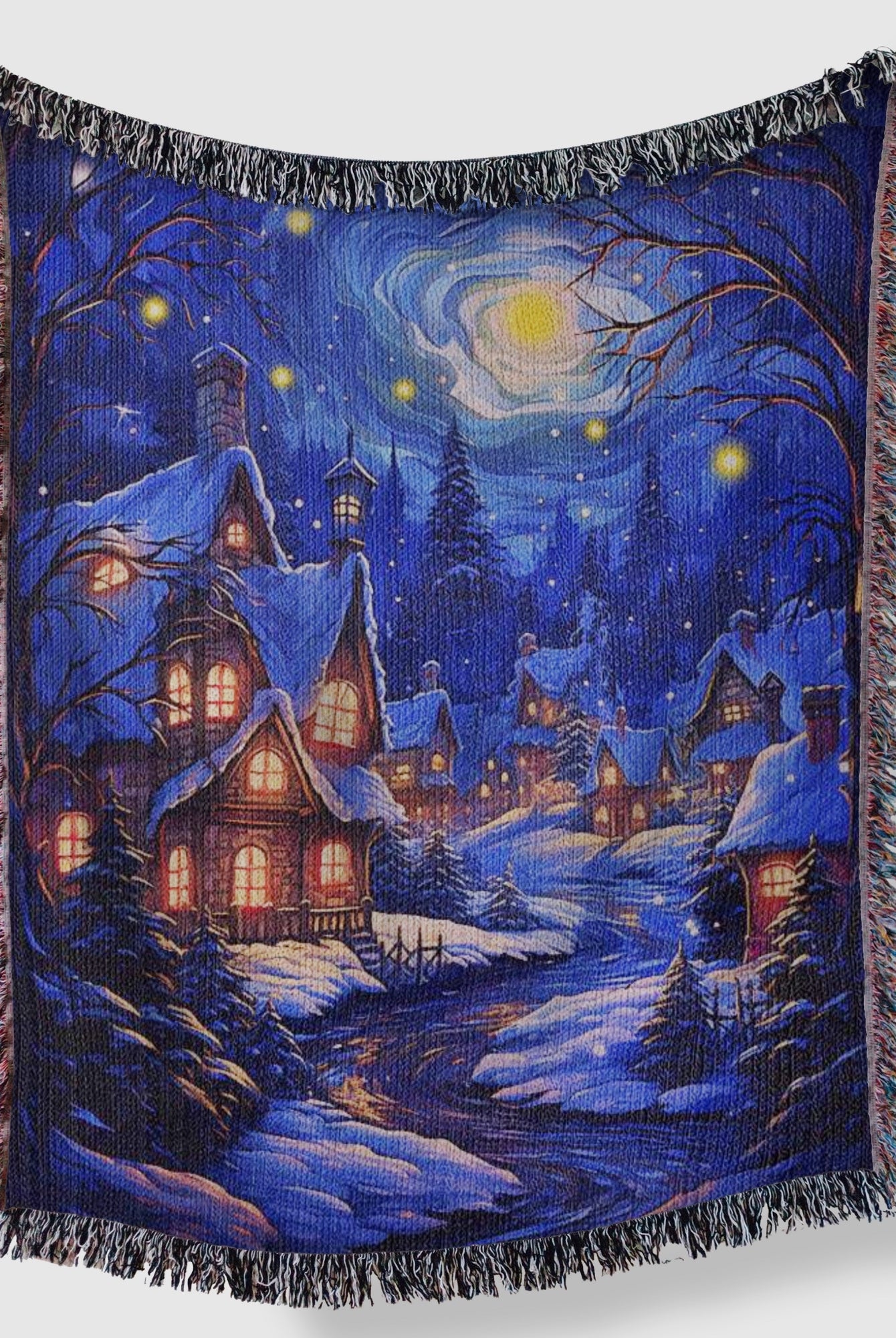 Starry Night Woven Tapestry