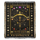 Personalized Sagittarius Gifts - Woven Blanket