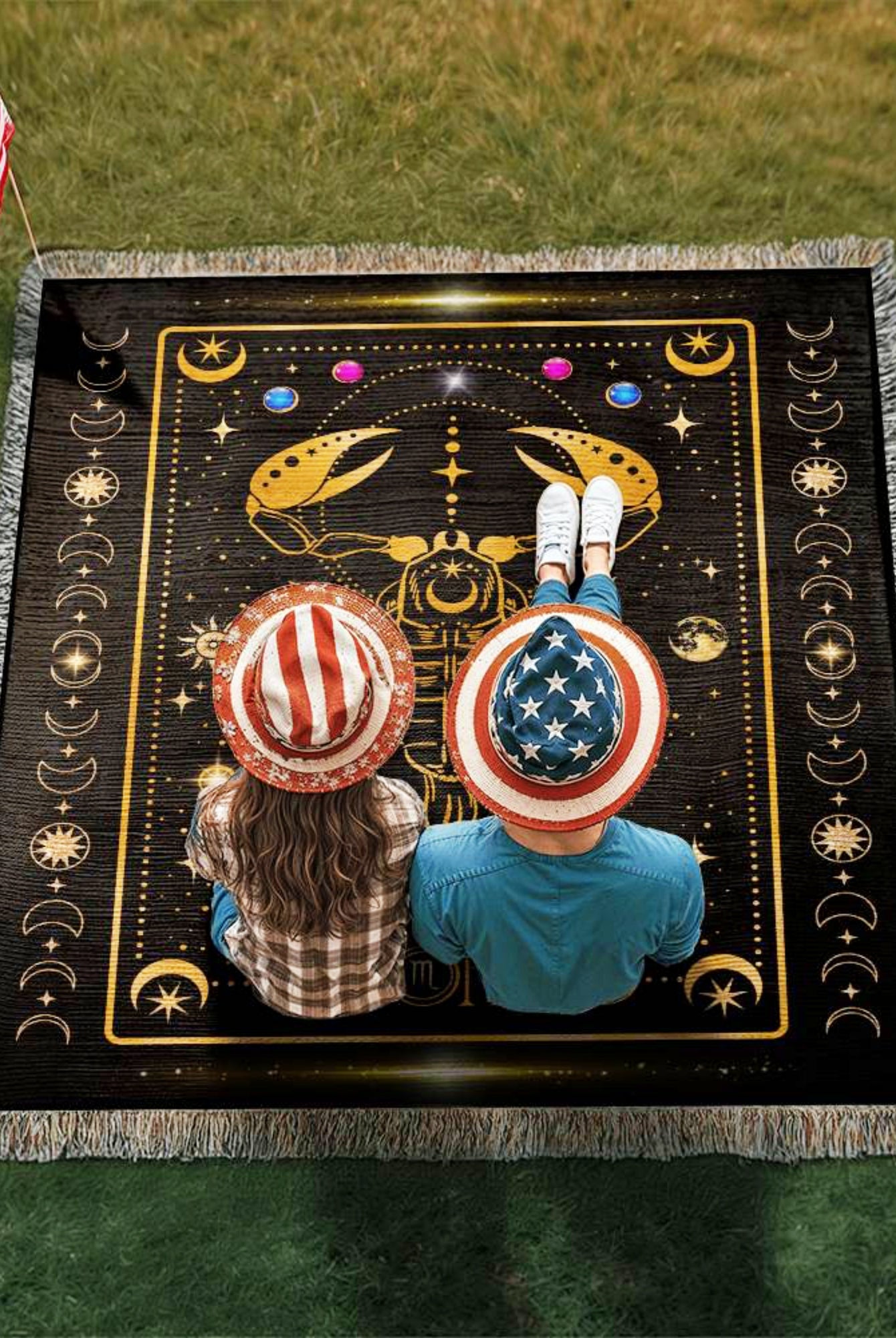 Scorpio Picnic Blanket