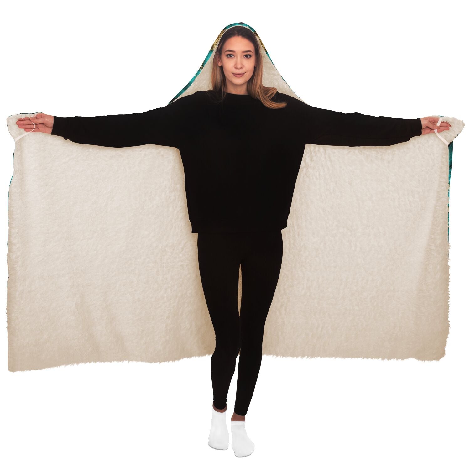 chic fashion hoodie blanket