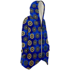 Blue Diamond Golden Mandala Luxurious Cloak - ELIVIOR