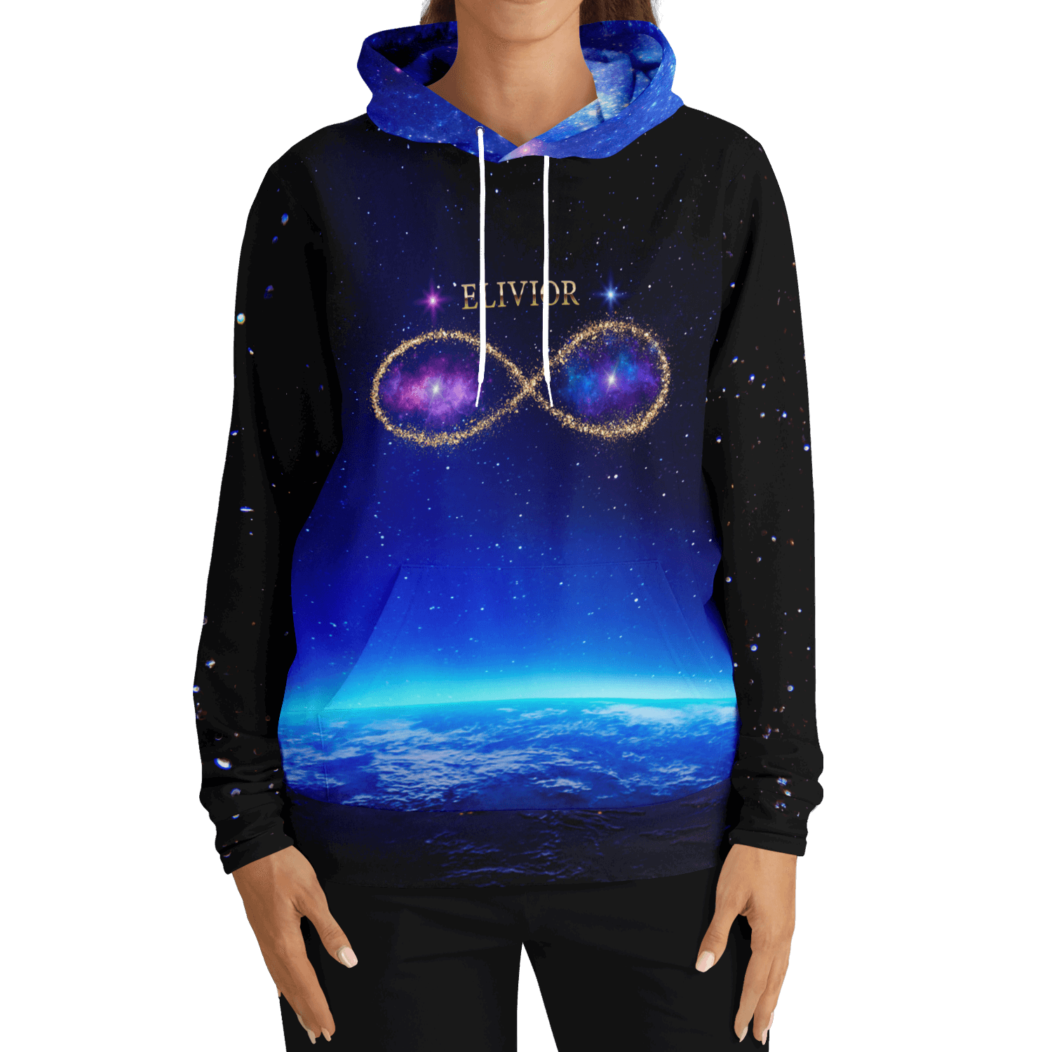 Celestial Infinity Luxurious Fashion Hoodie - ELIVIOR