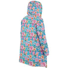 Chic Pastel Flowers Embroidery Print Cloak - ELIVIOR