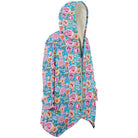 Chic Pastel Flowers Embroidery Print Cloak - ELIVIOR