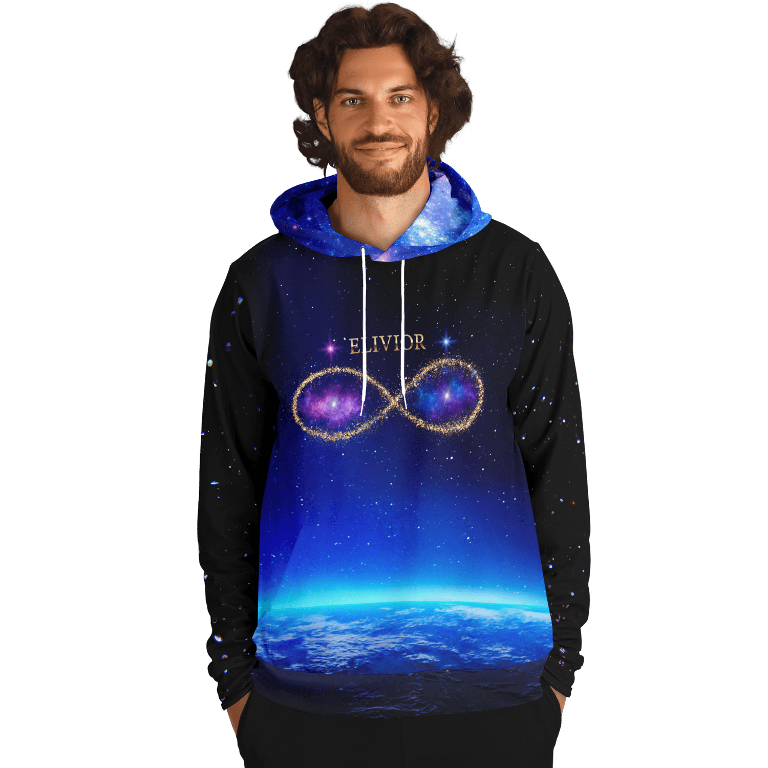 Celestial Infinity Luxurious Fashion Hoodie - ELIVIOR