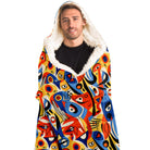 Picasso wearable blanket hoodie