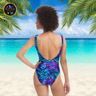 3D Mermaid Scales One Piece Swimsuit - ELIVIOR