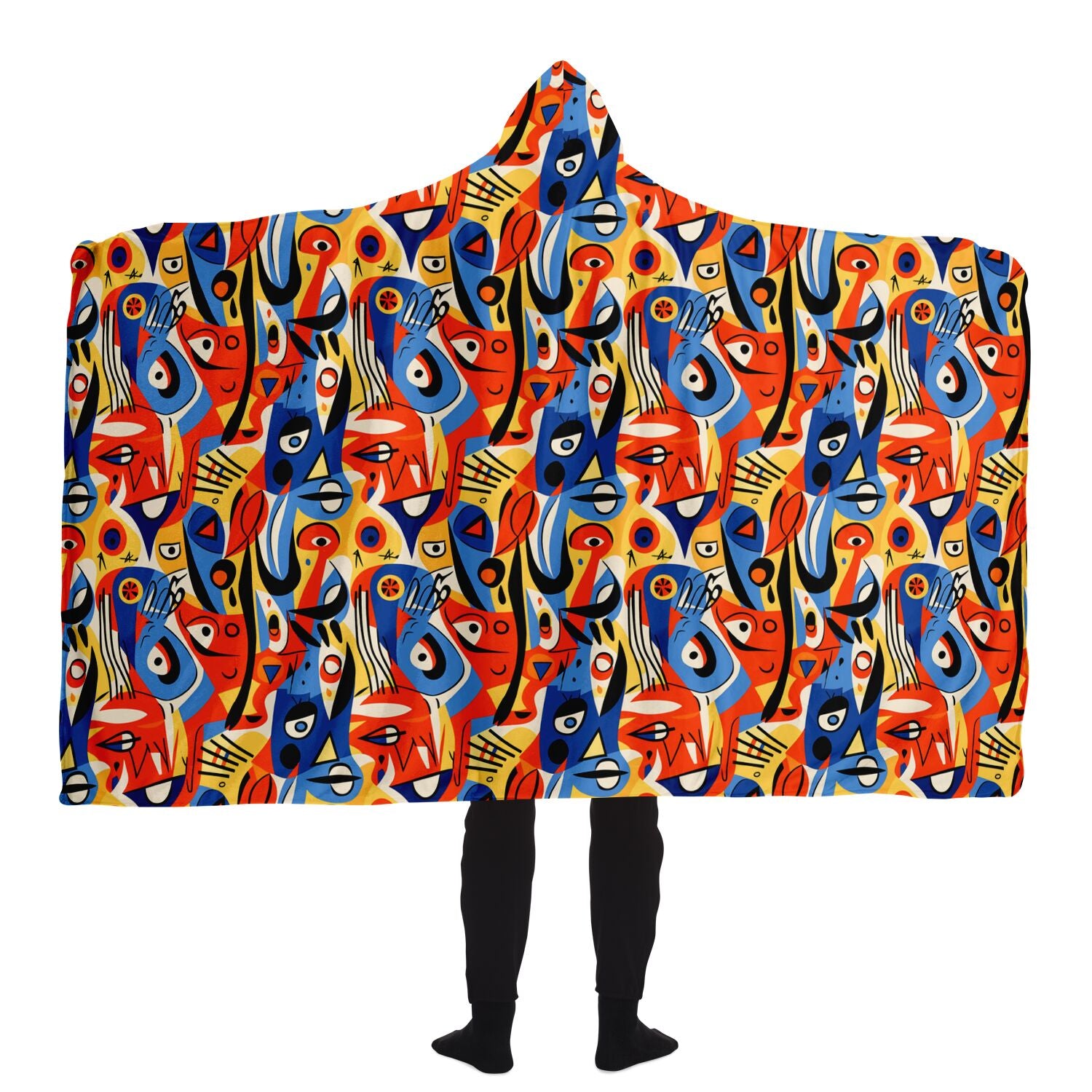 Picasso wearable blanket hoodie for men