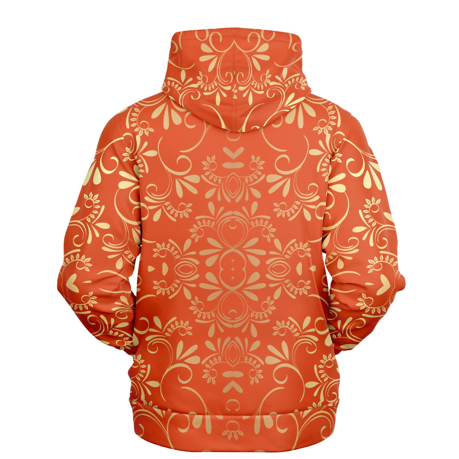 Orange hoodie for women
