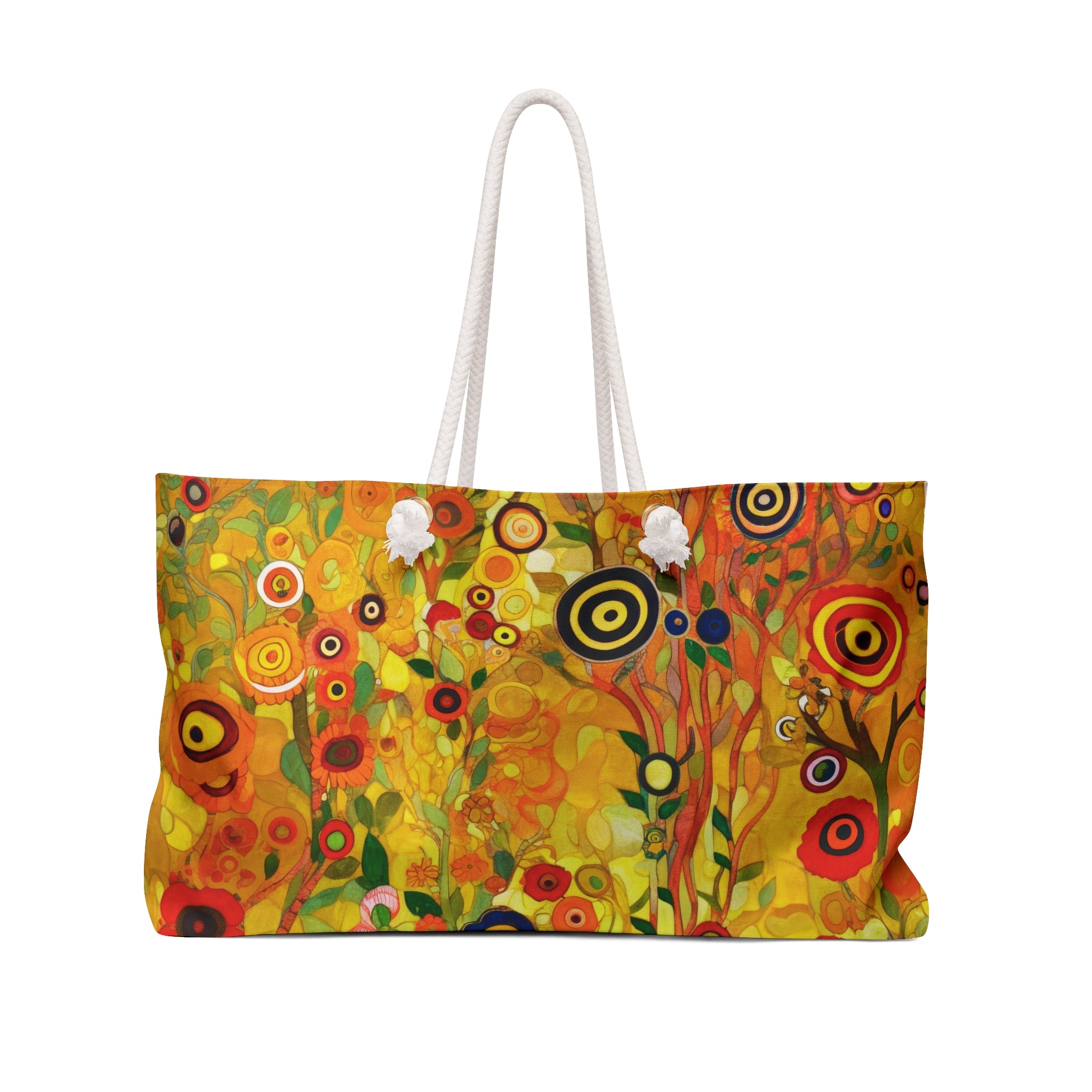 Klimt art weekender bag for women