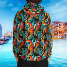 Luxury fashion hoodie with Picasso art print