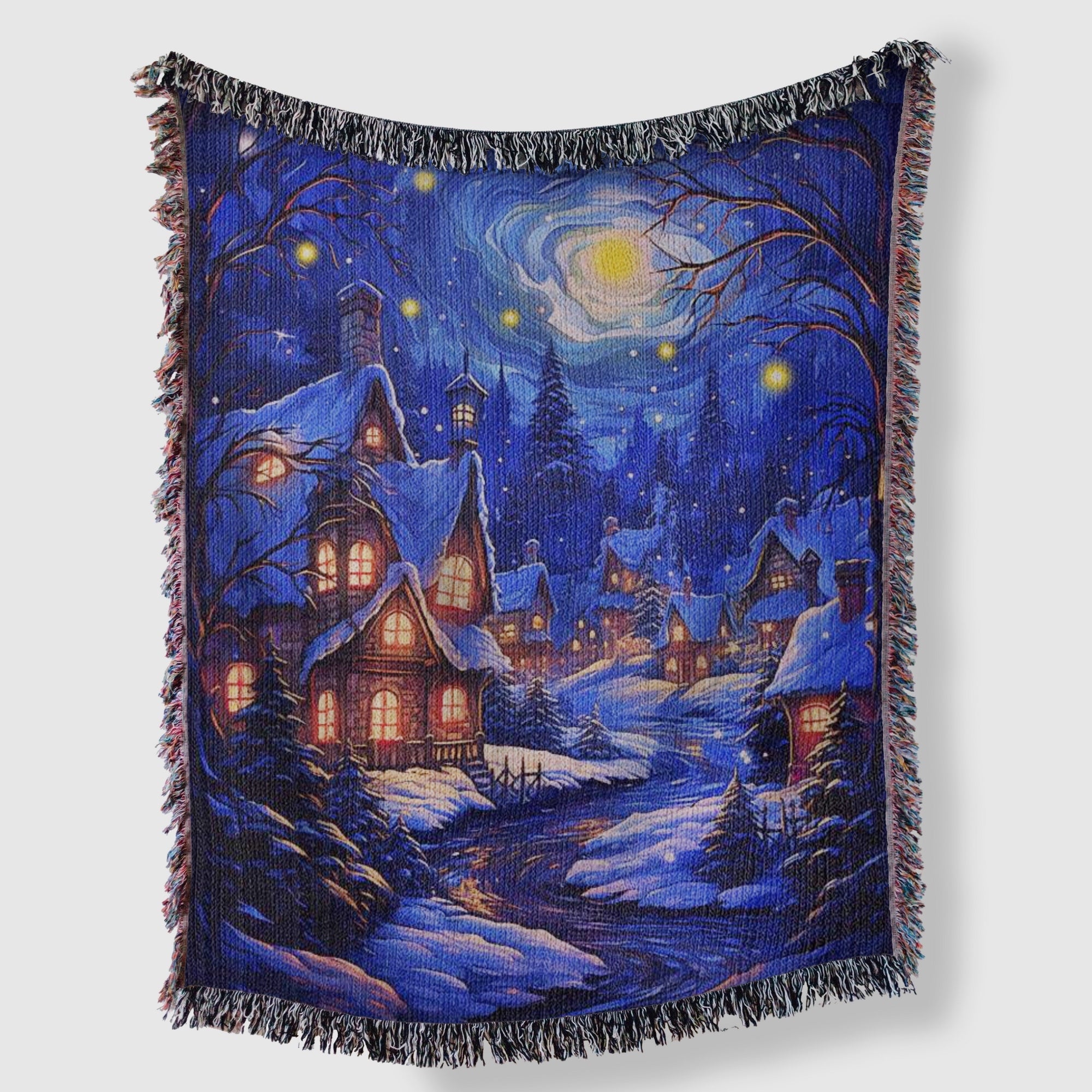 Starry Night Woven Tapestry