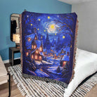 Starry Night Woven Blanket Throw