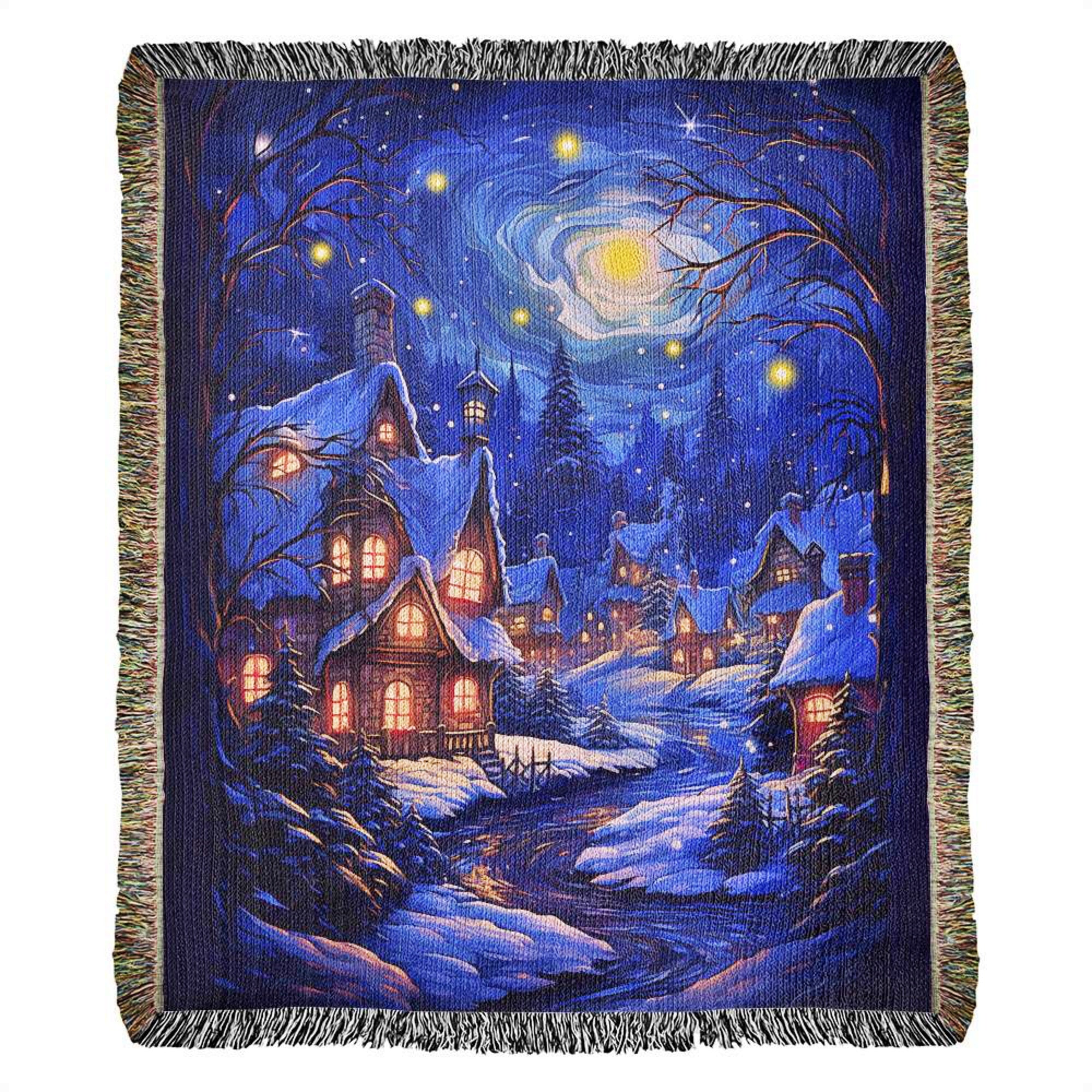 Starry Night Blanket Throw