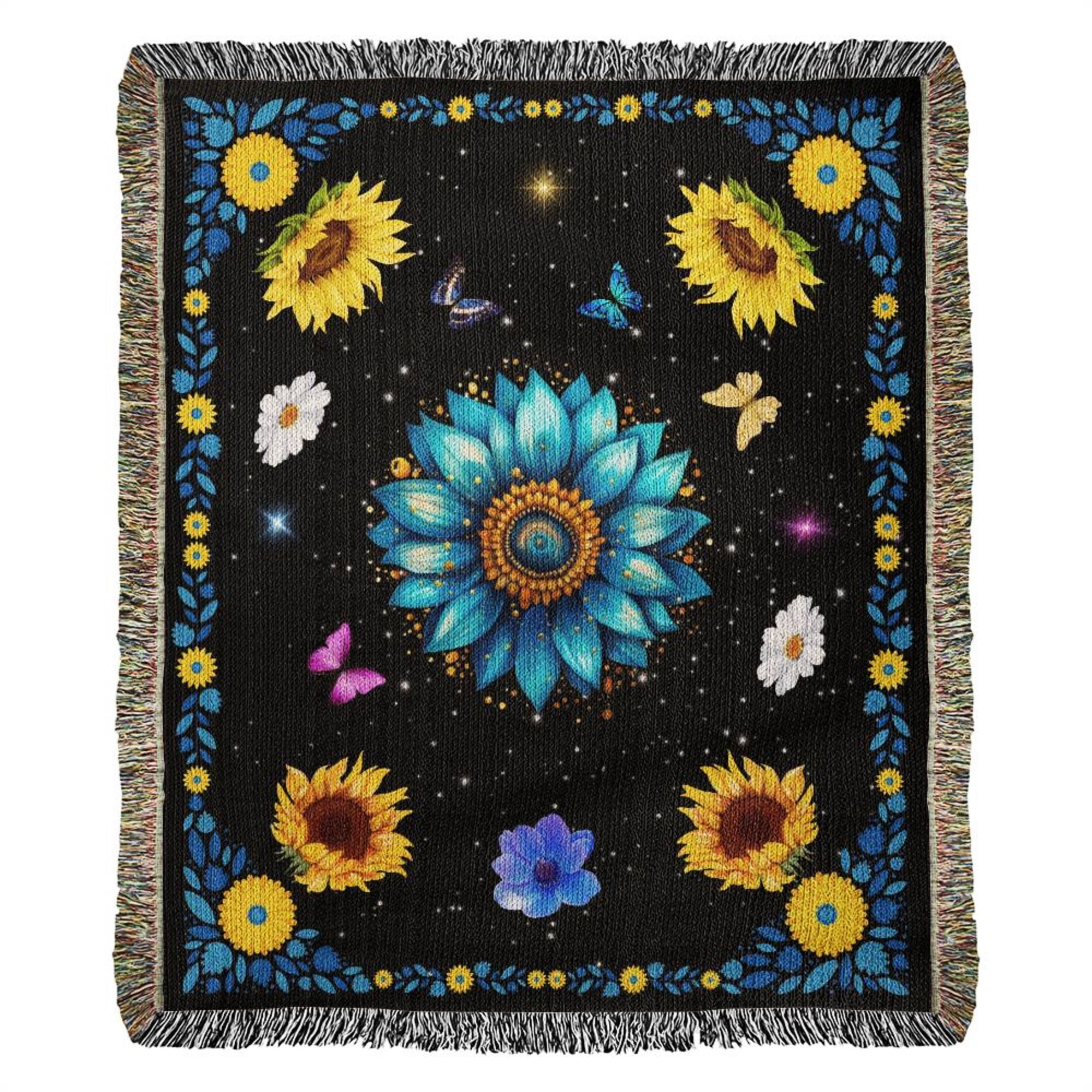 Sunflower Throw Blanket