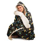 wearable blanket hoodie with Boho Dreamcatchers print