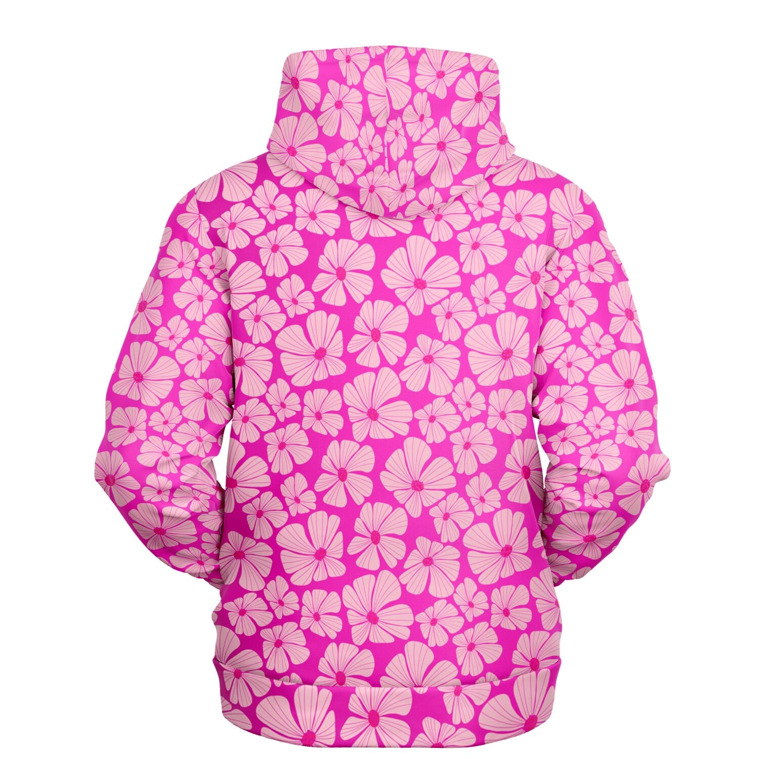 hot pink hoodie by Elivior