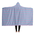 knitted pattern wearable blanket