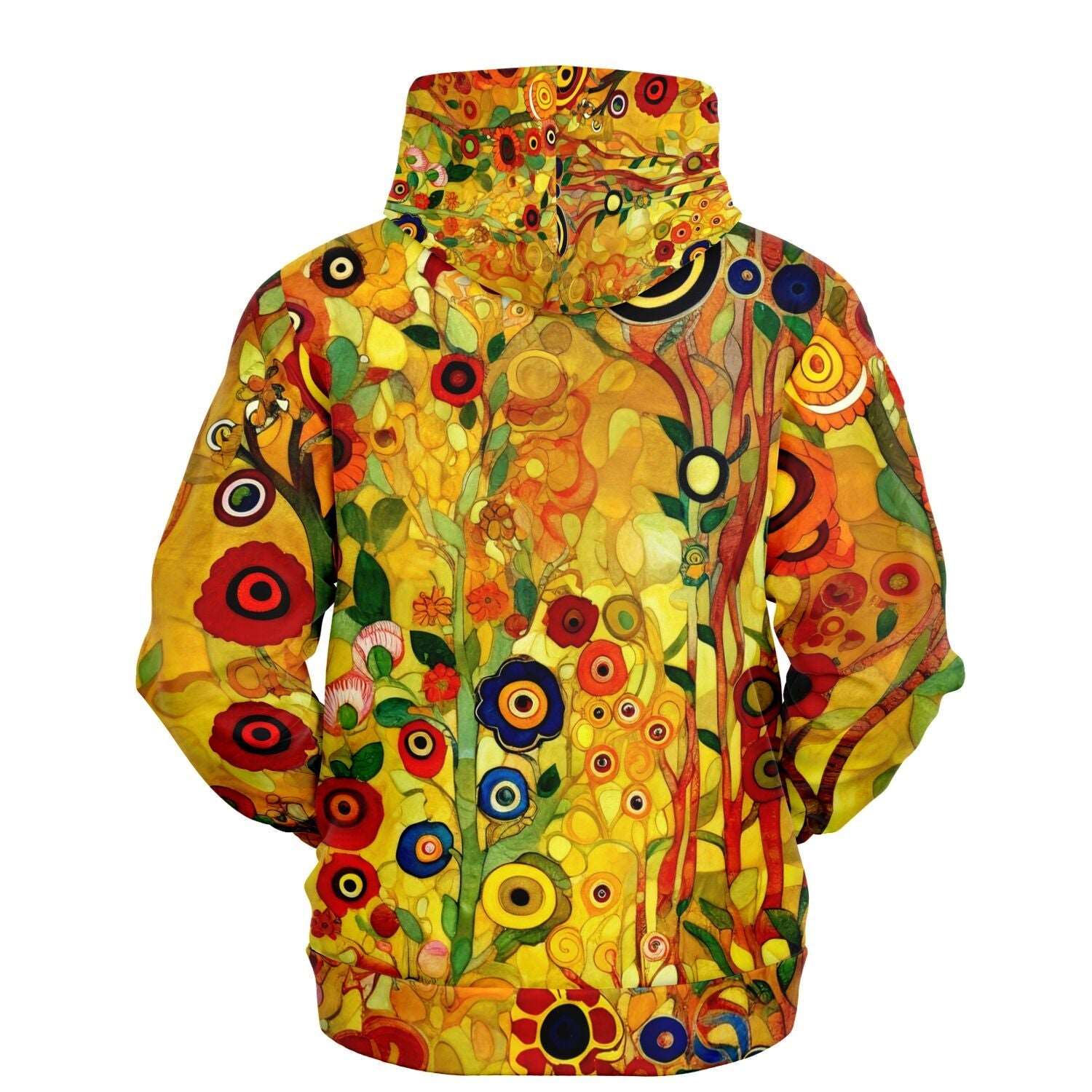 Klimt Art Print Colorful Luxurious Fashion Hoodie - ELIVIOR