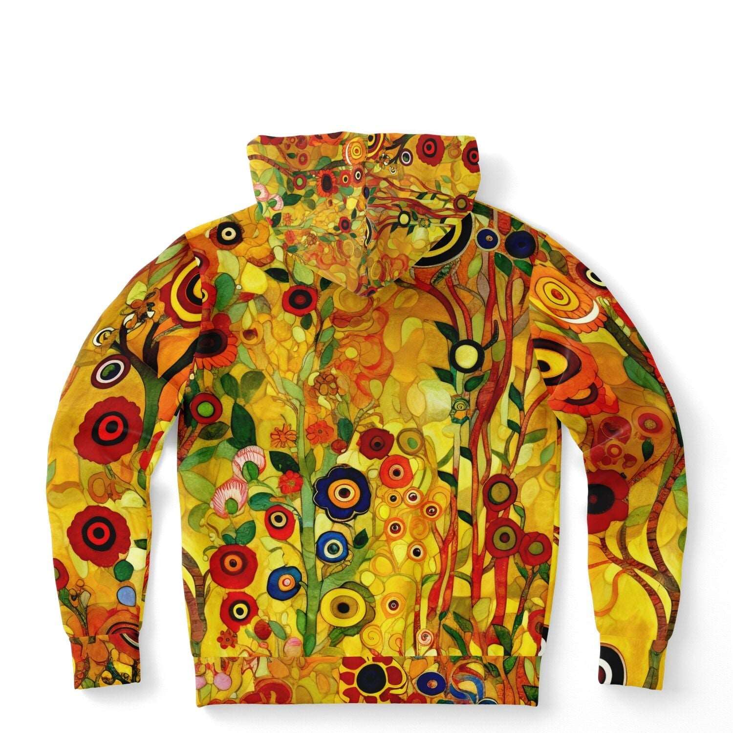 Klimt Art Print Colorful Luxurious Fashion Hoodie - ELIVIOR