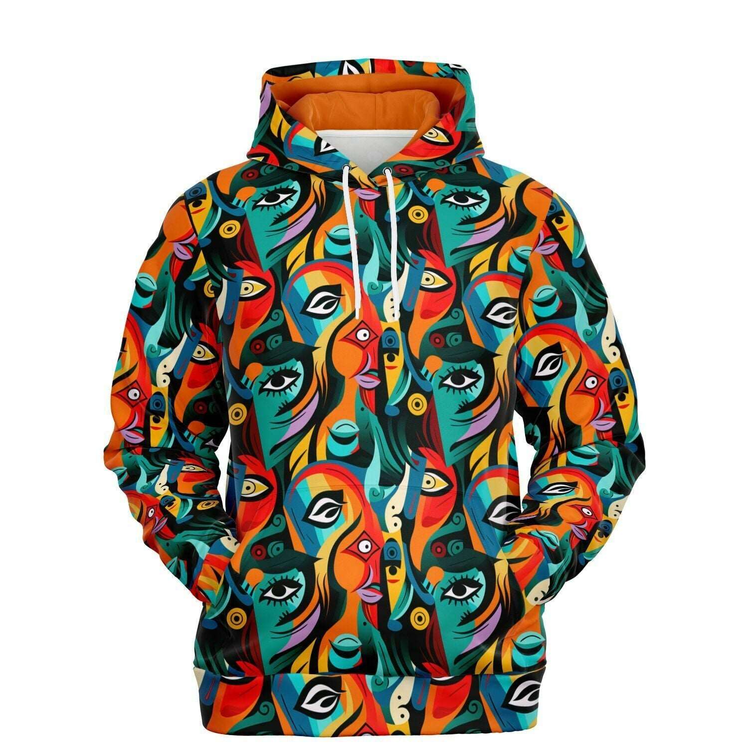 Picasso Inspired Fashionable Artwork Hoodie - ELIVIOR