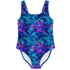 3D Mermaid Scales One Piece Swimsuit - ELIVIOR