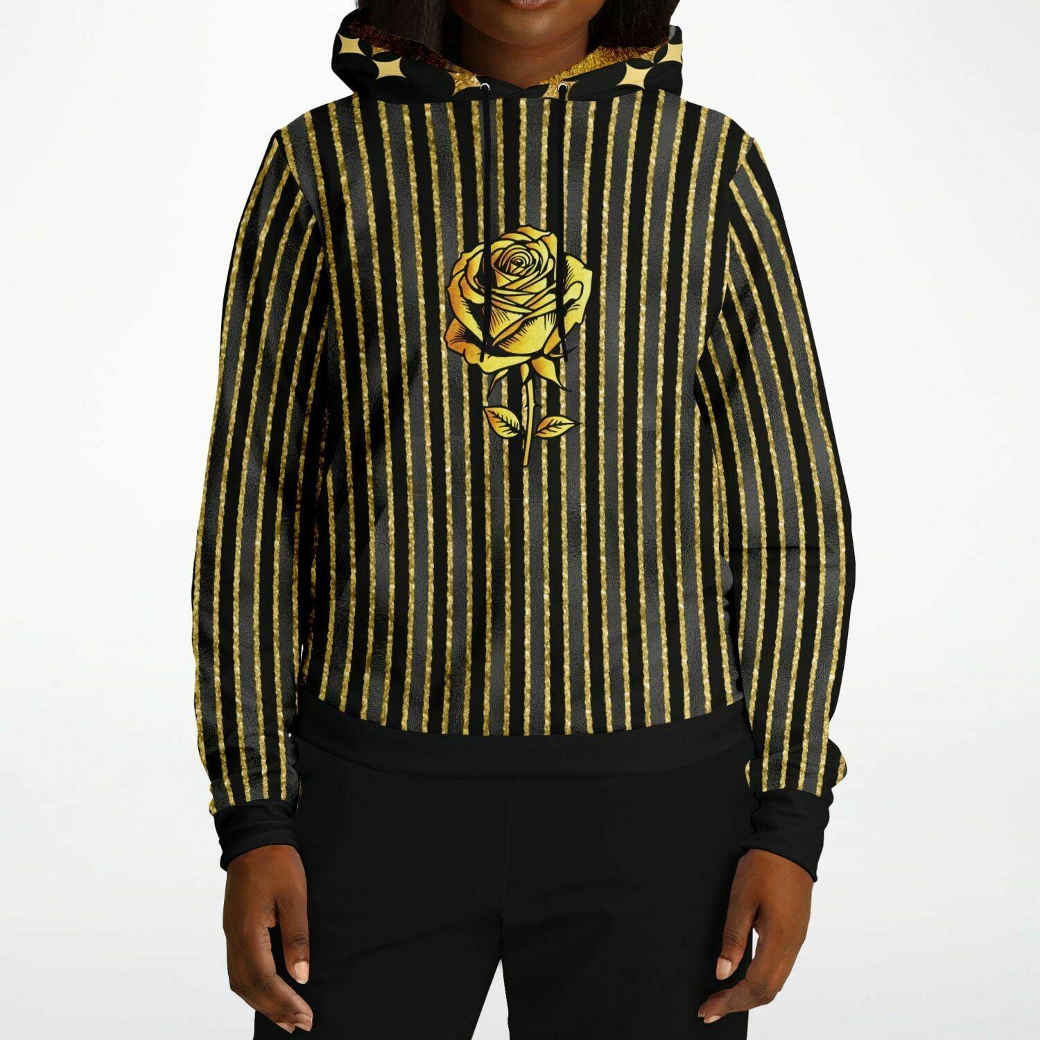 Golden roses fashion hoodie