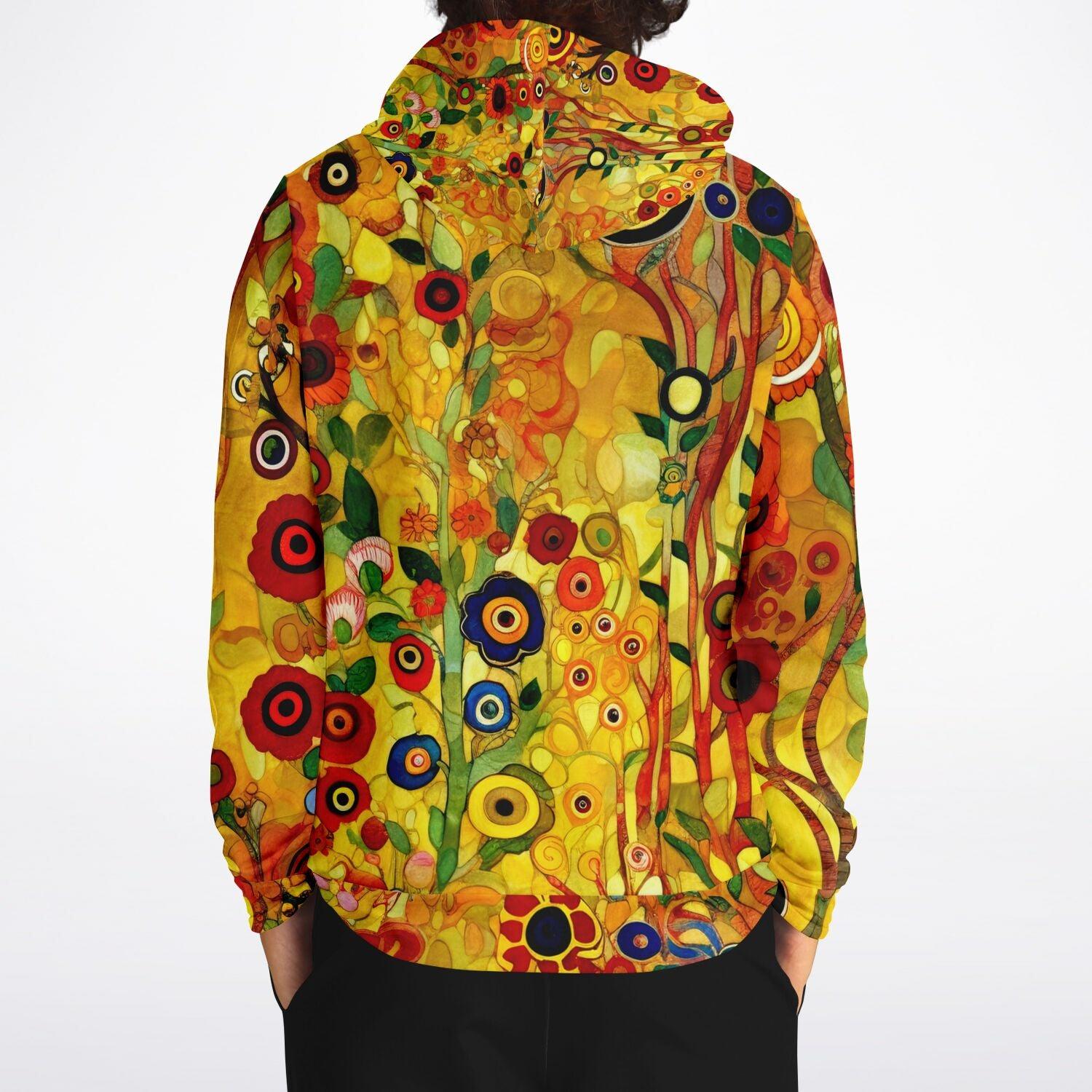 Klimt Art Print Colorful Luxurious Fashion Hoodie - ELIVIOR