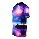 Starry Night Fantasy Dreams Colorful Graphic T-Shirt - ELIVIOR