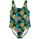 Floral Elegance Fashionable One Piece Swimsuit - ELIVIOR