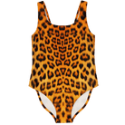 Leopard Print One Piece Swimsuit - ELIVIOR